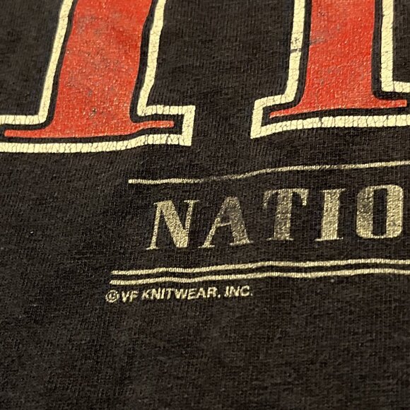 VTG 2000 Lee Sport Tennessee Titans Graphic Shirt LARGE Navy Blue Football NFL - Picture 4 of 11